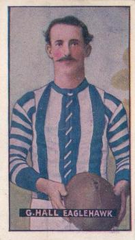 1906-07 Sniders and Abrahams Australian Footballers - Victorian Country Players Series C #NNO G. Hall Front